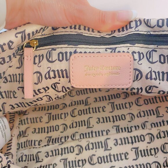 Juicy Couture Pink Diamond Extra Spender Large Tote Crossbody Handbag NWT - Picture 11 of 11
